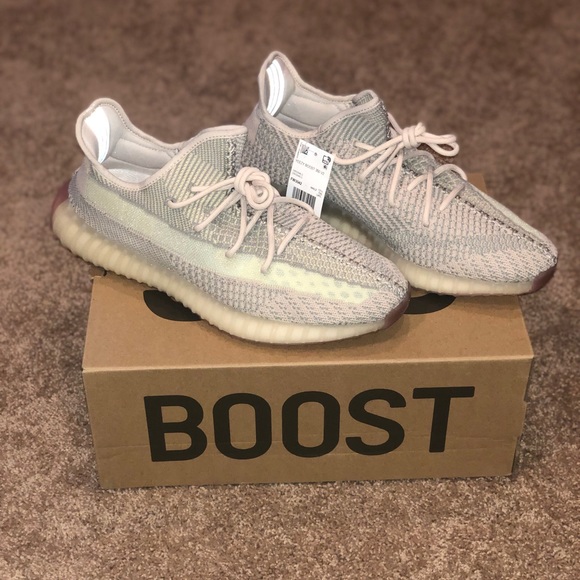 Yeezy Boost 350 V2 Citrin - Picture 2 of 8